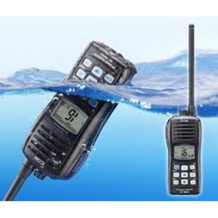 Icom IC-M36 船用VHF 7W IPX57海事防水機 飄浮航海機 1m-depth of water for 30minutes