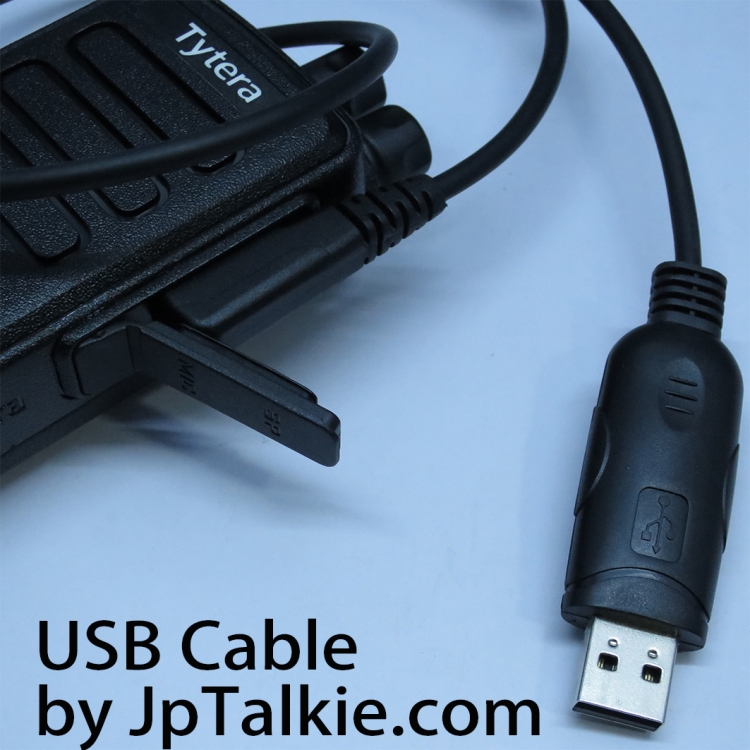 USB對講機寫頻線/ 編程電纜/ USB線K2頭 USB 兼容​大多數中國系列型號對講機​