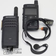 Motorola SL1系列 專業數碼對講機 勾耳式耳塞 中軟粗線3mm 大按鍵 線芯內特加尼龍索帶耐用 不纏線設計
