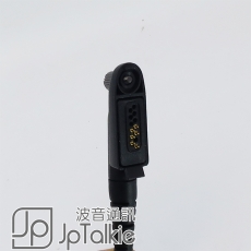 GP328+專用對講機耳機 基本型耳塞 中軟粗線3mm 大按鍵 線芯內特加尼龍索帶耐用 不纏線設計