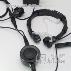 XIR P6600, E8600對講機 真空管G4透明耳塞 透明軟膠耳塞,螺旋彈簧導管傳音 中軟粗線3mm 中按鍵 線芯內特加尼龍索帶増強耐用
