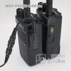Motorola P6608, E8608i對講機 G4真空管 冬菇頭型耳塞軟膠耳塞,螺旋彈簧導管傳音 中軟粗線3mm 中按鍵 線芯內特加尼龍索帶増強耐用