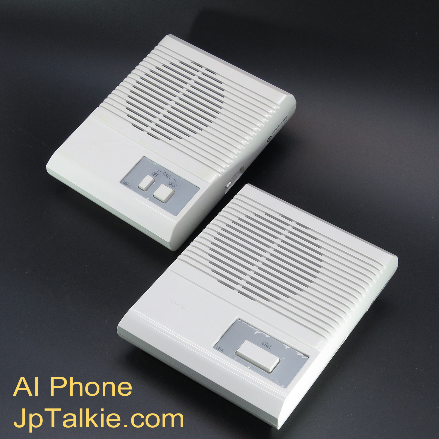 AIPHONE LEM-1 窗口/門口雙向對講機,客服櫃檯對講系統, 音質清晰無雜訊 安裝簡便操作容易 有線對講機 前面音量控制 單獨計