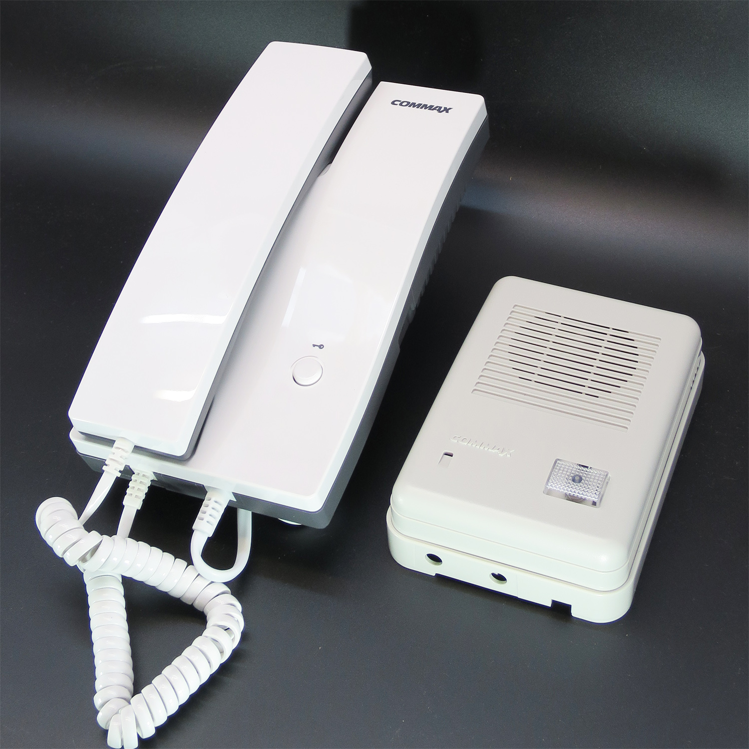 DP-2LD 門口+聽筒式對講機 室內3A電電池/DC12V單安按鈕 有線 學校 村屋 別墅對講系統 安裝簡便操作容易