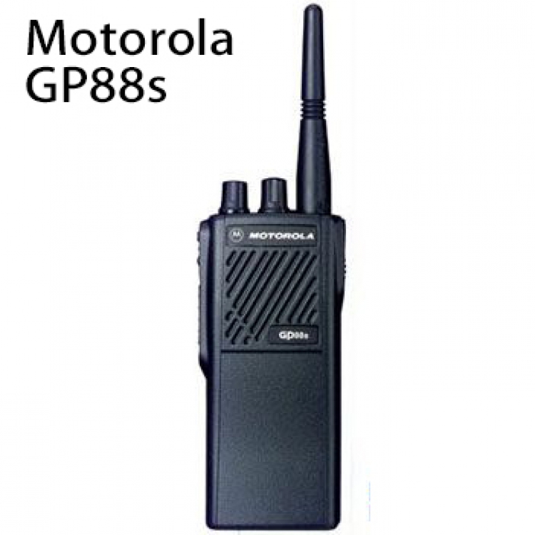 Motorola GP88S UHF大廈管理用 工程 專業對講機 機身特別紮實耐用 Power十足  特大聲音 單音頻濾波器