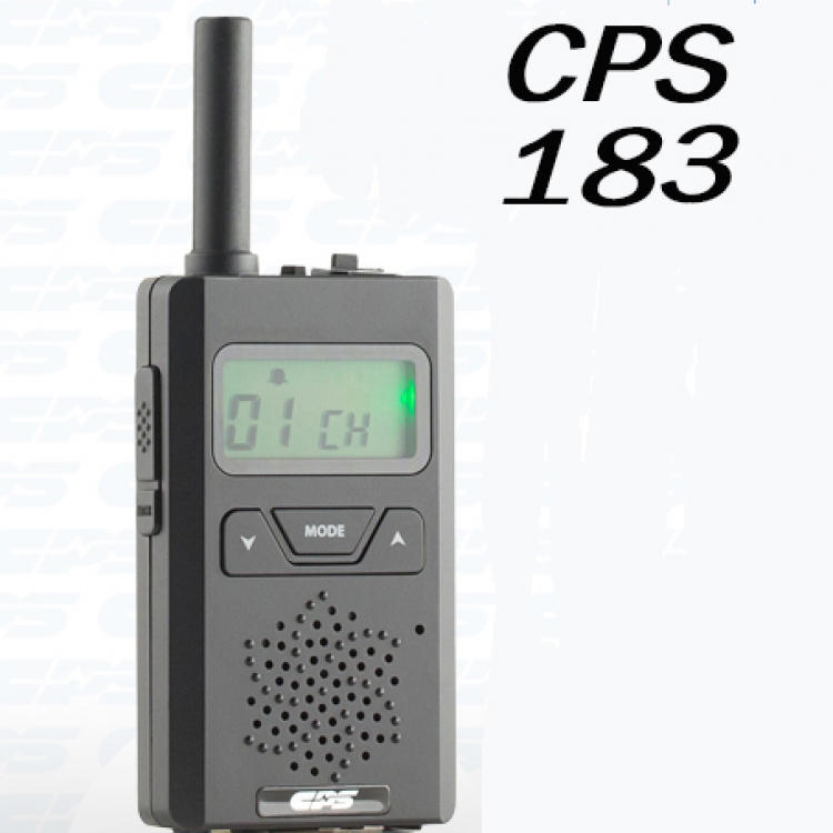 CPS CP183 迷你 輕巧  免牌照對講機 0.5W 對講機 背光液晶顯示