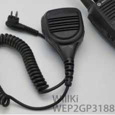 P3688 ,GP3188中型手咪+可接駁轉換3.5耳筒頭 螺旋彈簧不纏線設計 不纏線設計