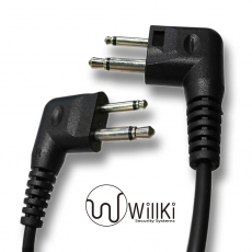 HYT TC-510,  TC-518中型手咪+可接駁轉換3.5耳筒頭 螺旋彈簧不纏線設計 不纏線設計 代用