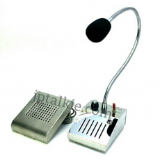 窗口主機連分機 窗口雙向對講機,客服櫃檯對講系統, 安裝簡便操作容易 有線對講機 金屬外殼