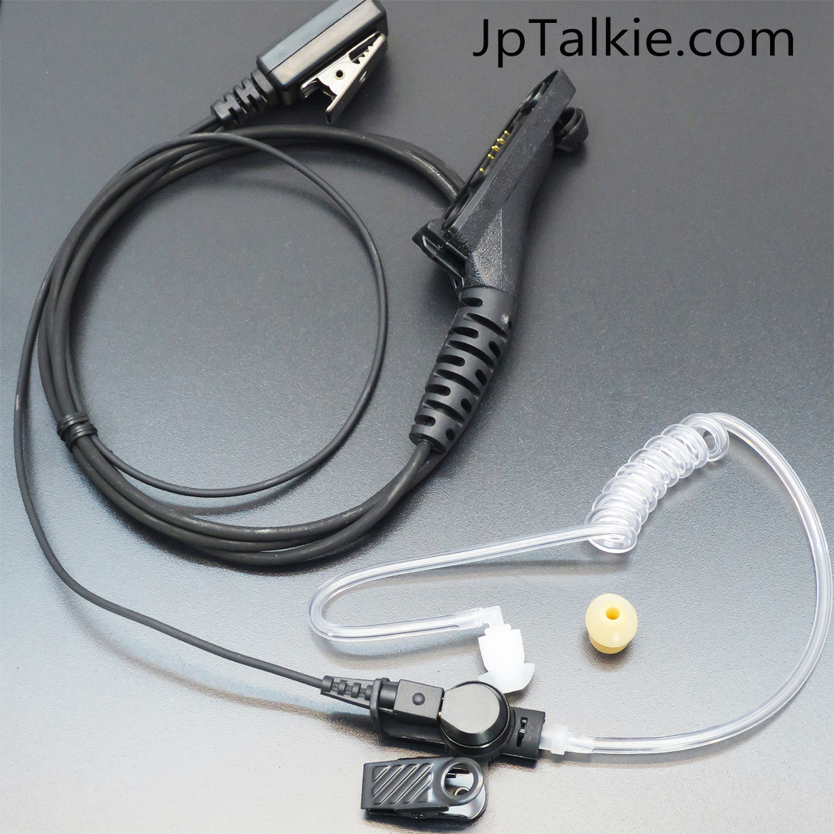 TETRA MTP850S MTP850EX網絡對講機 真空管G4透明耳塞 透明軟膠耳塞,螺旋彈簧導管傳音 專業款 中軟粗線3mm 大按鍵 線芯內特加尼龍索帶耐用 不纏線設計