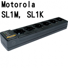 原裝Motorola SL2M  6位單槽充電座連變壓器 220V 6 Pocket Rapid Charger