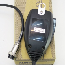 ALINCO 手咪BNC7頭 多功能按鍵式輸入頻率 螺旋彈簧不纏線設計
