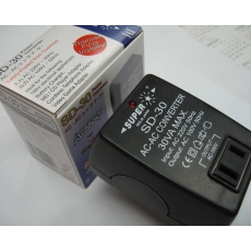 變壓器 220轉輸出110V 30W 日本,台灣,美國等100V 電器使用 AC-Adaptor/Transformer 小型線圈變牛