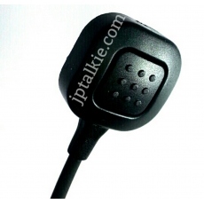 K2 對講機耳機 真空管G4透明耳塞 透明軟膠耳塞,喉震式傳音咪 專業款 中軟粗線3mm 行車按鍵 線芯內特加尼龍索帶増強耐用