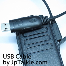 USB對講機寫頻線/ 編程電纜/ USB線K2頭 USB 兼容​大多數中國系列型號對講機​