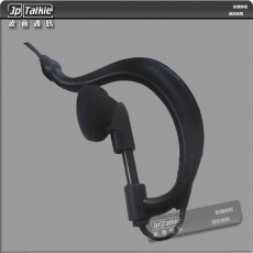 K2對講機耳機 勾耳式耳塞 螺旋彈簧線 VOX功能 中軟粗線3mm 大按鍵 線芯內特加尼龍索帶耐用 不纏線設計