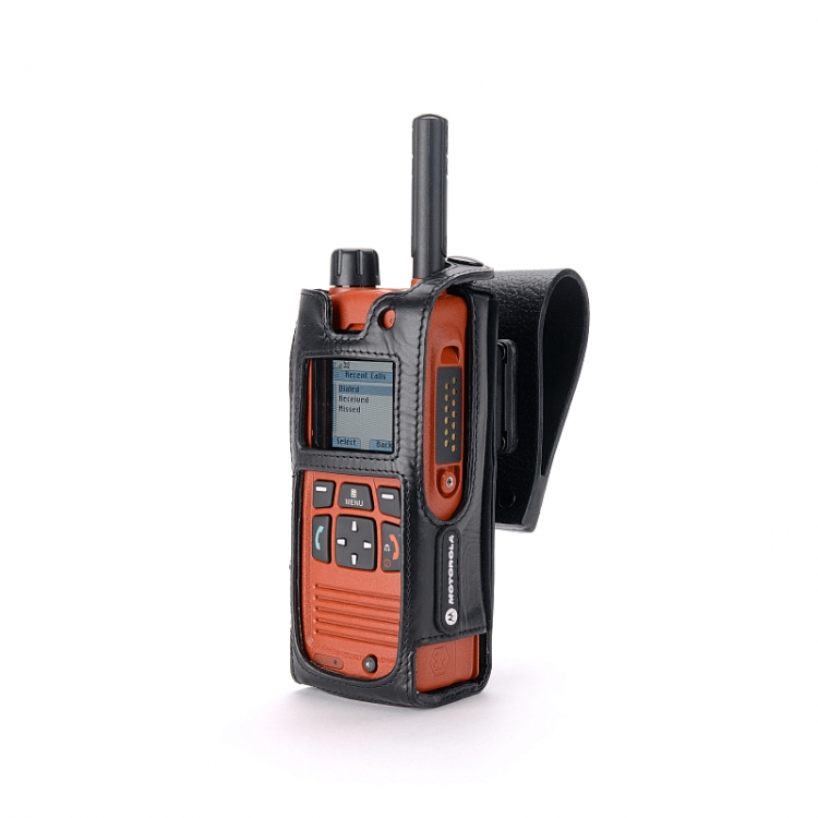 MTP850EX原裝對講機皮袋 PMLN5288 PMLN5288A 機套 香港消防員用 (如需 孭背帶及皮​腰夾另外購買)