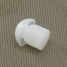 P3688 ,GP3188工程對講機耳機 對講機耳機 真空管G4透明耳塞 透明軟膠耳塞,螺旋彈簧導管傳音 中軟粗線3mm 中按鍵 増強耐用