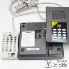 10路互通數碼式 窗口雙向對講機,客服櫃檯對講系統, 音質清晰無雜訊 安裝簡便操作容易 有線對講機 前面音量控制 1個計