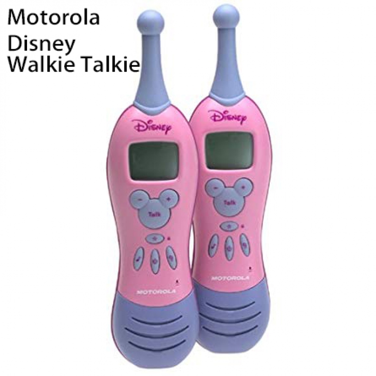 Motorola Disney 迪士尼對講機 米奇/米妮型Mickey 簡單細小對講機 4公里 一般基本使用  1台裝