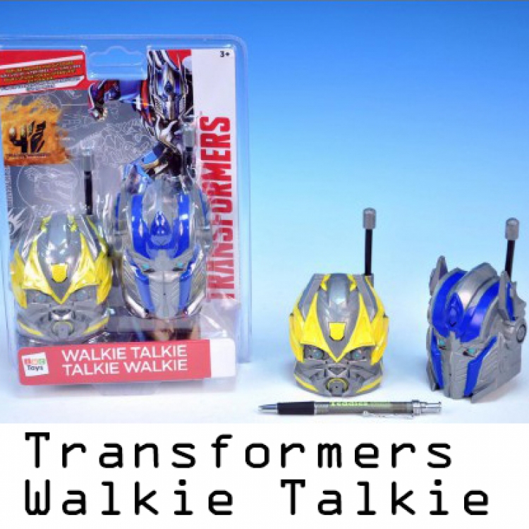 Transformers Walkie Talkies 對講機 收藏愛好者對講機 4公里 基本使用  1對裝