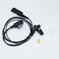 Motorola E8628i P6608, E8608i對講機 G4真空管 冬菇頭型耳塞軟膠耳塞,螺旋彈簧導管傳音 中軟粗線3mm 中按鍵 線芯內特加尼龍索帶増強耐用