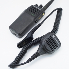 PMMN-4025 原裝P8668 減輕強風背景噪音 對講機手咪 螺旋管彈簧線 緊急訊號鍵 不纏線設計 IP-54耐用