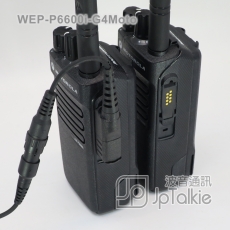 Motorola ST7500 TETRA PMLN6900代用型號 專業數碼對講機耳咪 真空管G4透明軟膠耳塞,螺旋彈簧導管傳音 冬菇頭型耳塞 軟粗線3mm  MAC13接頭 接受訂造60天設計生產專業耳咪配件