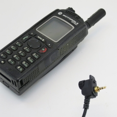 Motorola TETRA網絡對講機 真空管G4透明耳塞 透明軟膠耳塞,螺旋彈簧導管傳音 專業款 中軟粗線3mm 大按鍵 線芯內特加尼龍索帶耐用 不纏線設計