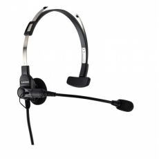 中耳筒式 長咪頭 螺旋管彈簧線 特大按鍵 線芯內特加尼龍索帶耐用 不纏線設計 K2 對講機耳機 Light duty headset