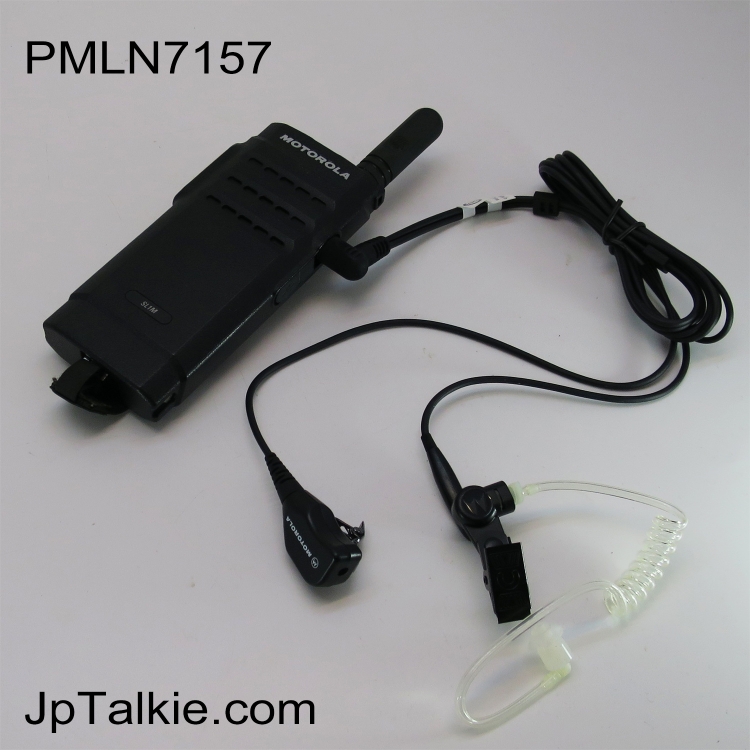 原裝 Motorola SL1M, SL1K, SL2K 對講機耳機 真空管G4透明耳塞 透明軟膠耳塞,螺旋彈簧導管傳音 專業款