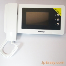 Commax CDV-70K 聽筒式視像對講機主機 客服櫃檯對講系統 音質清晰無雜訊 安裝簡便操作容易 有線對4.3 Inch 4+2線