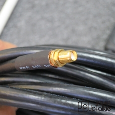 RG8 Antenn +2dB Coax 50歐姆電纜,手提對講機連接延長線天線 15米 增強室內對講機接收外面信號