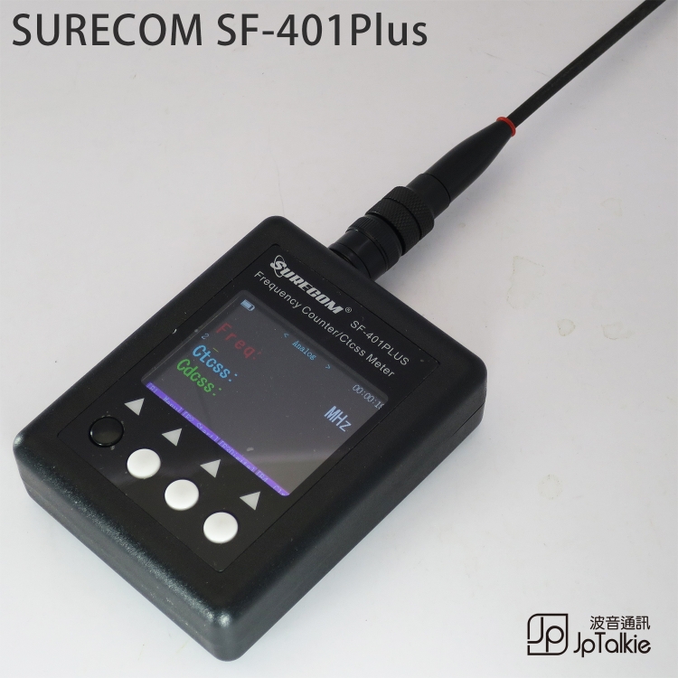 SURECOM SF-401Plus 數碼對講機測頻器 數碼讀頻器 測頻儀 頻率計 功率計 測功率 測啞音 CTCSS 彩色螢幕