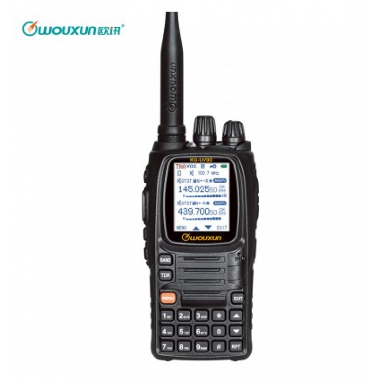 WOUXUN 業餘無線電愛好者必備 多功能機 按鍵式輸入頻率 7-Band 999 Channel Dual-Band Handheld Amateur Radio
