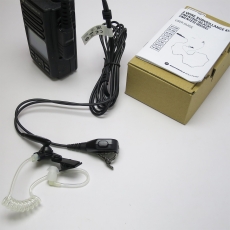 原裝 Motorola MTP3250,P6600i 對講機耳機 真空管G4透明耳塞 透明軟膠耳塞,螺旋彈簧導管傳音 雙線