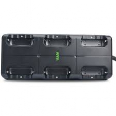 C1 6Way-Multicharger  雙槽式 6位充電座 LED燈顯示充電狀況 電壓100-240V