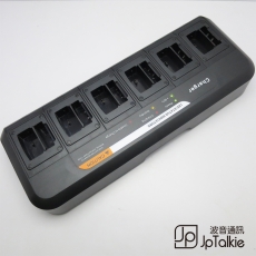 Moto 6Way-Multi charger  單槽式 6位充電座 for MTP850, P6600,LED燈顯示充電狀況 電壓100-240V