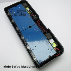 Moto 6Way-Multi charger  單槽式 6位充電座 for MTP850 LED燈顯示充電狀況 電壓100-240V