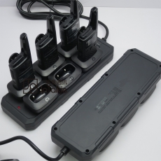 Motorola T38 6Way-Multi charger 雙槽式 6位充電座+6位充電+6位USB  LED燈顯示充電狀況 led連開關按鈕 電壓100-240V motorola代理提供