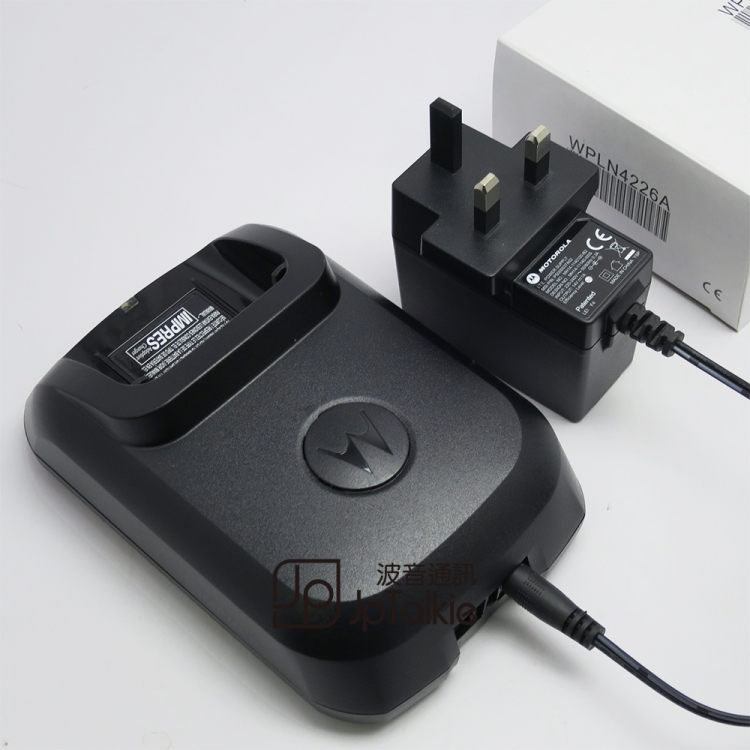 原裝Motorola WPLN4226A 快速智能充電座連變壓器 P8668 P8600 P8200 IMPRES 自動保護裝置充電座 RJ42