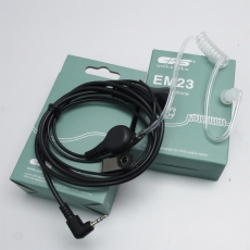 原裝CPS EM23 對講機耳咪 PTT按鍵式 軟細線 細按鍵 適用於CP226, CP228對講機