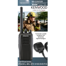 Kenwood 模擬/數碼 雙模式對講機 高頻UH
