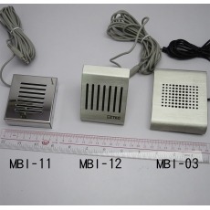 MBI-10窗口主機連MBI-11分機 窗口雙向對講機,客服櫃檯對講系統, 安裝簡便操作容易 有線對講機 金屬外殼 細分機
