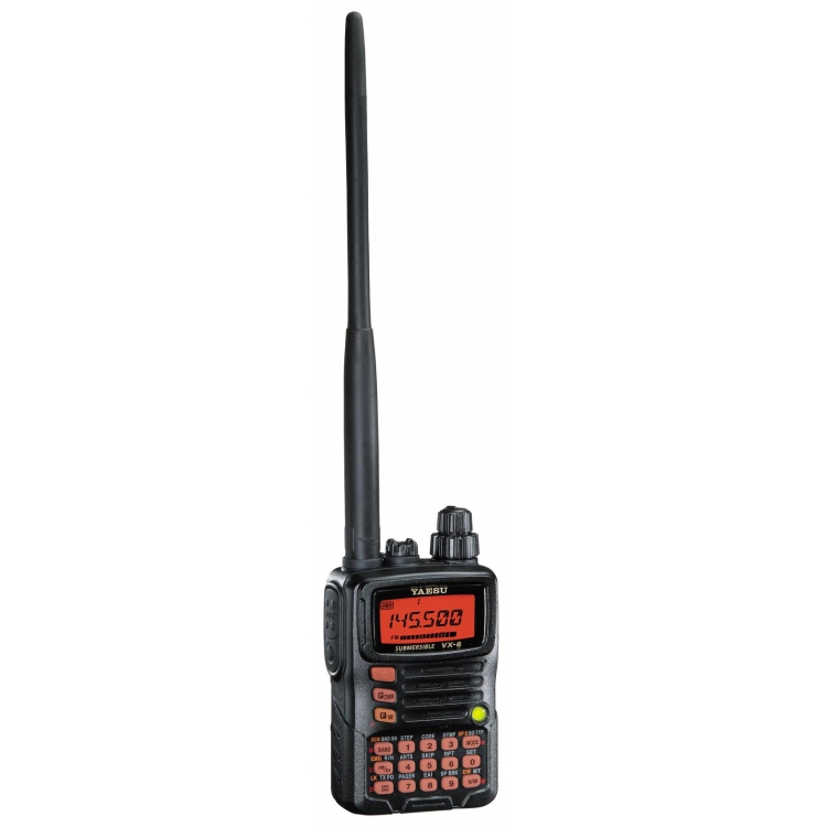 Yaesu VX-6R 2m/220/70cm FM Heavy-Duty Tri-Band Ultra-Compact FM HTs IPX7 業餘無線電愛好者必備 多功能機 按鍵式輸入頻率 UHF和VHF三頻對講機